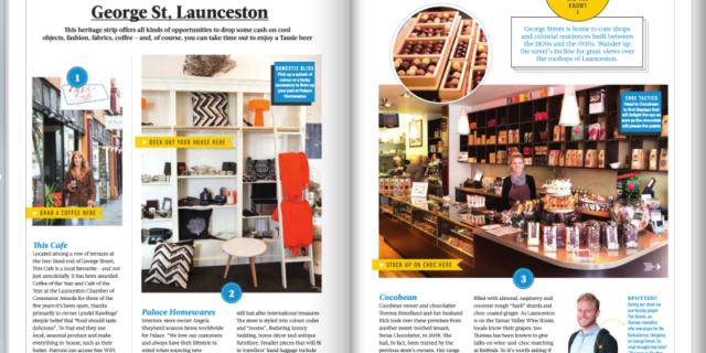 Jetstar InFlight Magazine_Local Businesses in George Street, Launceston_BPhotography